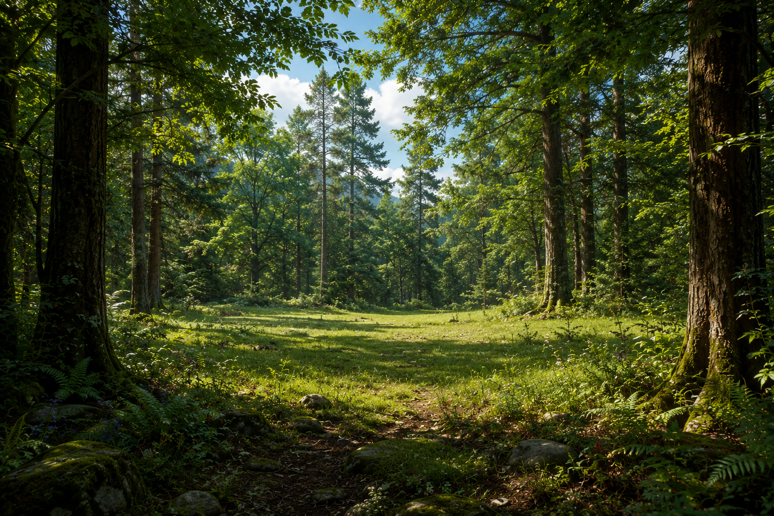 Saffire and Velaerius discover a forest clearing
