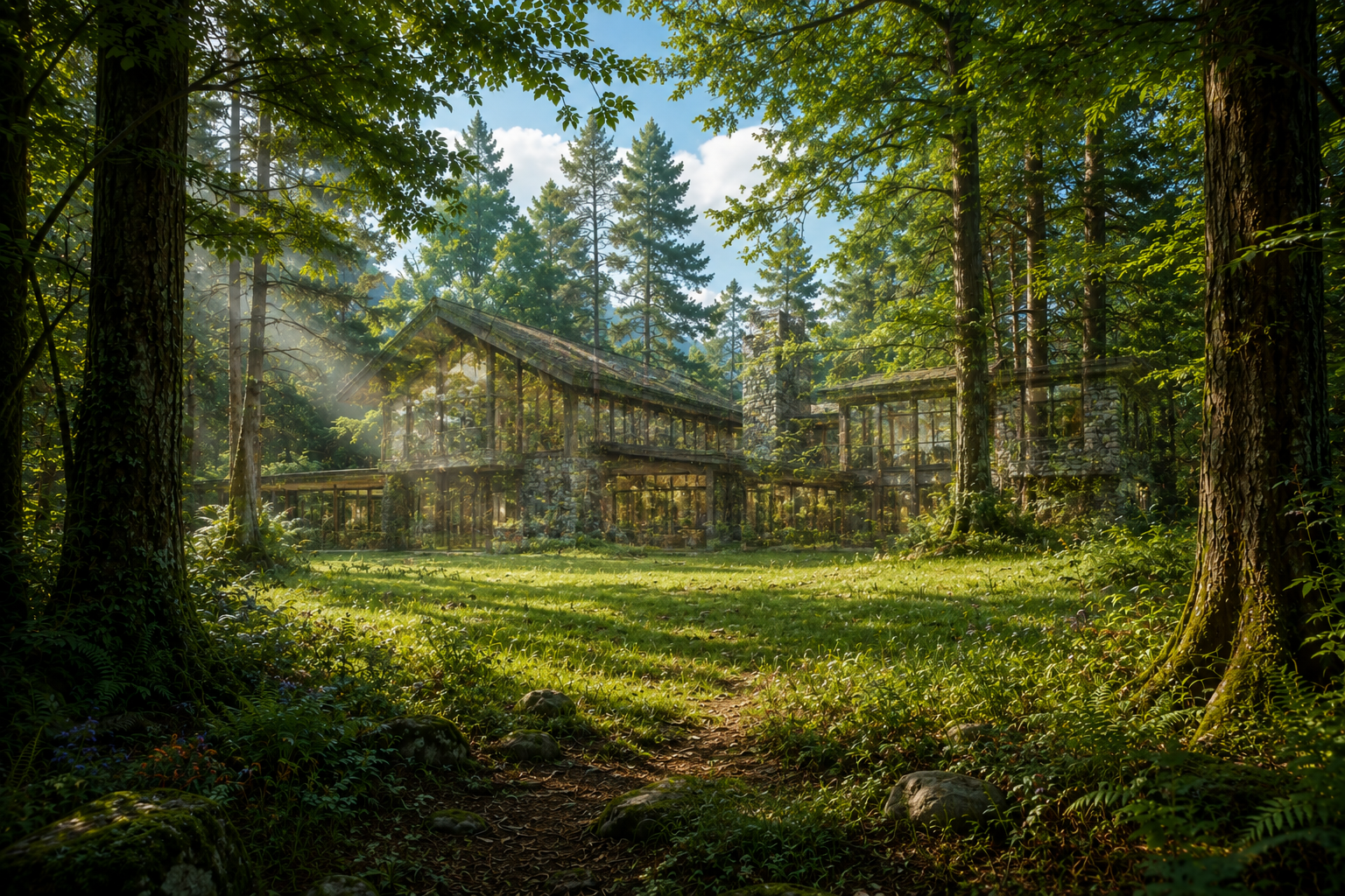The clearing as an imagined plan