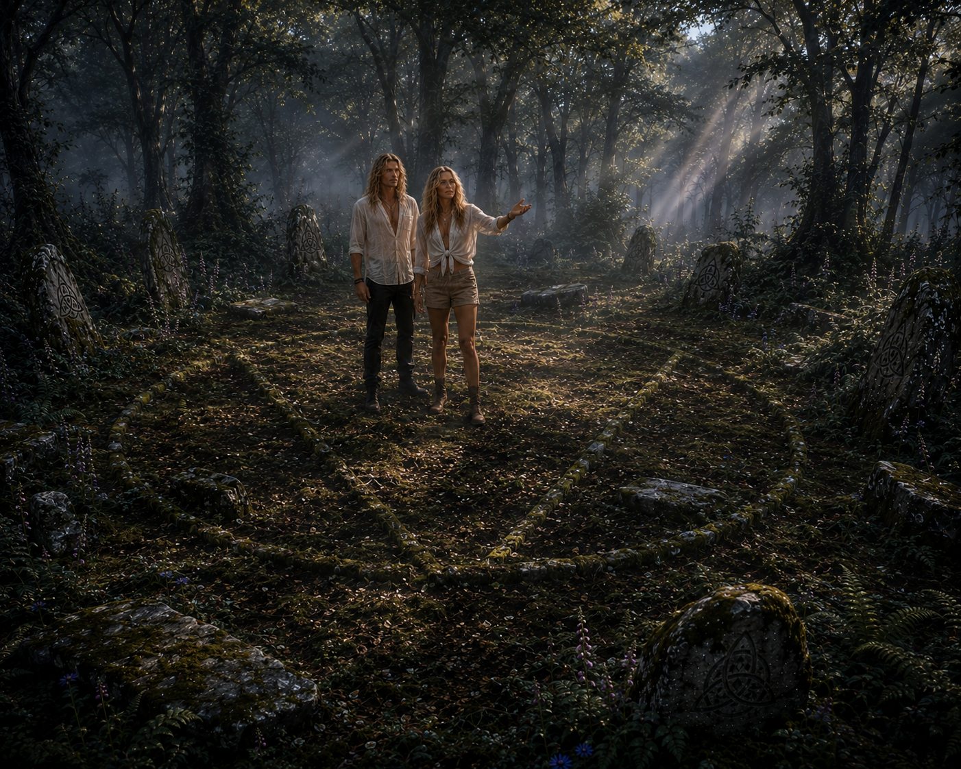 The gathering place in the forest